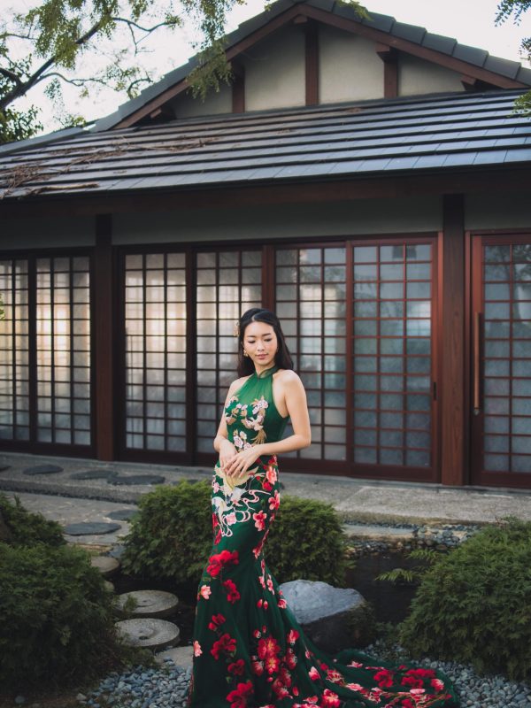 AURE Cheongsam Folklore Emerald