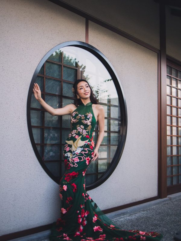 AURE Cheongsam Folklore Emerald