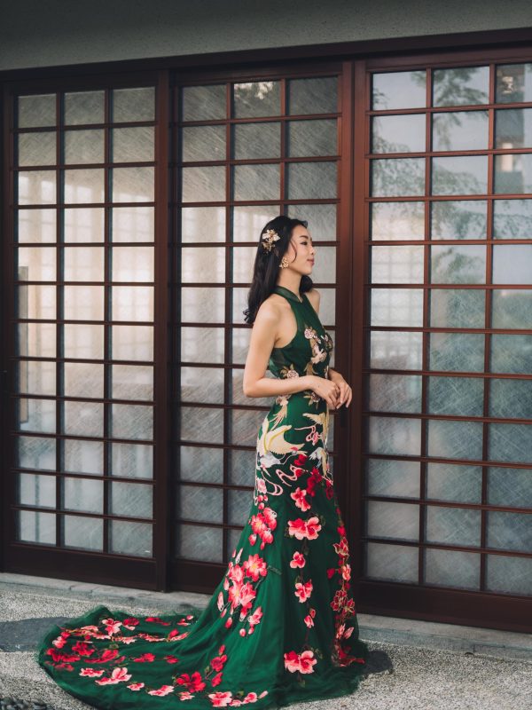 AURE Cheongsam Folklore Emerald